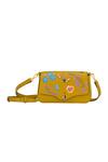 Buy_Aranyani_Handpainted Floral Crossbody Bag_at_Aza_Fashions