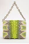 Buy_Doux Amour_Medusa Mini Scalloped Embellished Bag_at_Aza_Fashions