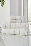 Buy_Houmn_Stripe Pattern Symmetry Towel Set_at_Aza_Fashions