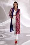 Shop_Betrue_White Silk, Chanderi V-neck V Solid Bustier _at_Aza_Fashions
