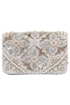 Buy_Fuchsia_Ivory Ice Silk Embroidered Clutch _at_Aza_Fashions