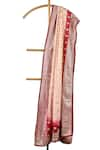 Buy_Soniya G_Pink Embroidery Chanderi Ombre Shawl _at_Aza_Fashions