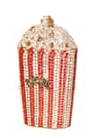 Buy_Crystal Craft_Red Embellished Popcorn Crystal Clutch_at_Aza_Fashions