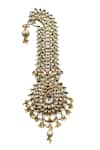 Shop_Riana Jewellery_White Jadtar Pearl Drop Kalangi _at_Aza_Fashions