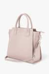 Buy_Tan & Loom_Pink Textured Pebble Grain Handbag _at_Aza_Fashions