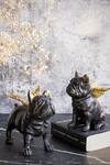 Buy_H2H_Bull Dog Angel Sculpture - Set Of 2_at_Aza_Fashions
