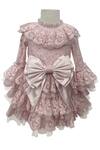 Buy_Jasmine And Alaia_Pink Harper Tiered Dress_at_Aza_Fashions