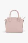 Buy_Tan & Loom_Pink Textured Leather Sling Bag _at_Aza_Fashions