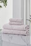 Buy_Houmn_Accent Cotton Terry Towel Set_at_Aza_Fashions