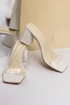 Buy_Myra_White Transparent Strap Block Heels_at_Aza_Fashions