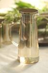 Buy Courtyard Gold Borosilicate Glass Majuli Glided Water Jug at Aza Fashions Buy_Courtyard_Gold Borosilicate Glass Majuli Glided Water Jug_at_Aza_Fashions
