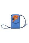 Buy_Aranyani_Blue Thread And Bead Embroidered The Kesuda Flower Crossbody Bag_at_Aza_Fashions