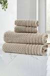 Buy_Houmn_Placid Cotton Terry Towel Set_at_Aza_Fashions