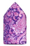 Buy_Tossido_Purple Printed Paisley And Floral Pocket Square_at_Aza_Fashions