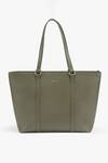 Buy_Tan & Loom_Green Textured Tote Bag _at_Aza_Fashions