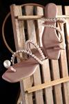Buy_THE EPISODE_Pink Pearls Vanilla Sky Embellished Flats_at_Aza_Fashions
