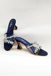 Buy_The Alter_Blue Embellished Zenzy Hourglass Heels_at_Aza_Fashions