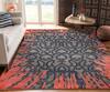 Buy_Qaaleen_Red Burst Carpet_at_Aza_Fashions