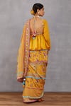 Shop_Torani_Yellow Cotton Silk Sunehra Nagma Saree  _at_Aza_Fashions