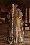 Shop_Itrh_Multi Color Embroidered Kaftan  _at_Aza_Fashions