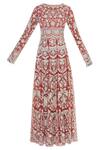 Buy_Manish Malhotra_Net Embroidered Anarkali Set_Online_at_Aza_Fashions