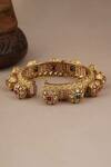 Smars Jewelry_Stone Embellished Pacheli Kada_Online_at_Aza_Fashions