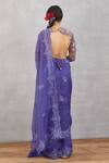 Shop_Torani_Purple Organza Jamuni Yuvani Saree _at_Aza_Fashions