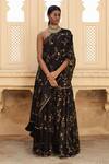 Buy_Sabyasachi_Embroidered Toga And Sharara Set_at_Aza_Fashions