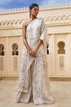 Buy_Sabyasachi_Embroidered Toga And Sharara Set_at_Aza_Fashions