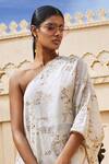 Shop_Sabyasachi_Embroidered Toga And Sharara Set_at_Aza_Fashions