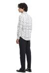 Shop_Abraham And Thakore_White Cotton Cambric Squiggle Embroidered Shirt_at_Aza_Fashions