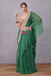 Buy_Torani_Green Panna Kanchan Kamarbandh _at_Aza_Fashions