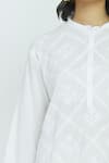 Buy_Rajesh Pratap Singh_White Embroidered Kurta _Online_at_Aza_Fashions