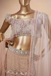 Shop_Aarti Mahtani_Peach Embellished Lehenga Set_Online_at_Aza_Fashions