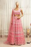 Buy_Aneesh Agarwaal_Embroidered Lehenga Set_at_Aza_Fashions