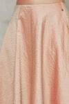 Mayank Anand Shraddha Nigam_Pink Embroidered Skirt _at_Aza_Fashions