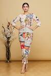 Buy_Nautanky_Multi Color Printed Japanese Round Pant Set _at_Aza_Fashions