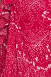 Arpita Mehta_Red Garden Print Pre-stitched Saree With Blouse _at_Aza_Fashions