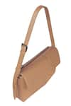 The House of Ganges_Beige Stormi Vegan Leather Sling _Online_at_Aza_Fashions