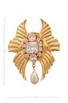 Buy_Ae-Tee_Gold Plated Crystal Studs _Online_at_Aza_Fashions