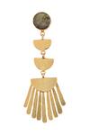 Buy_Mine Of Design_Stone Tiered Danglers_Online_at_Aza_Fashions