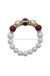 Buy_Shillpa Purii_White Pearls Bead Bracelet _Online_at_Aza_Fashions