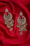 Buy_Shillpa Purii_Gold Plated Stone Chandbalis _Online_at_Aza_Fashions