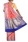 Shop_Nazaakat By Samara Singh_Purple Banarasi Silk Handloom Saree_at_Aza_Fashions