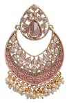 Shop_Kista_Gold Plated Stones Studded Danglers_Online_at_Aza_Fashions