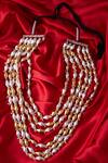 Buy_Moh-Maya by Disha Khatri_Gold Plated Layered Bead Necklace _Online_at_Aza_Fashions