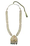 Posh by Rathore_Kundan Necklace Jewellery Set_at_Aza_Fashions