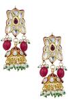 Buy_Posh by Rathore_Kundan Choker Jewellery Set_Online_at_Aza_Fashions