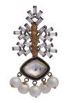 Nepra by Neha Goel_Kundan Polki Drops_Online_at_Aza_Fashions