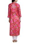 Shop_Gopi Vaid_Red Printed Kurta_at_Aza_Fashions